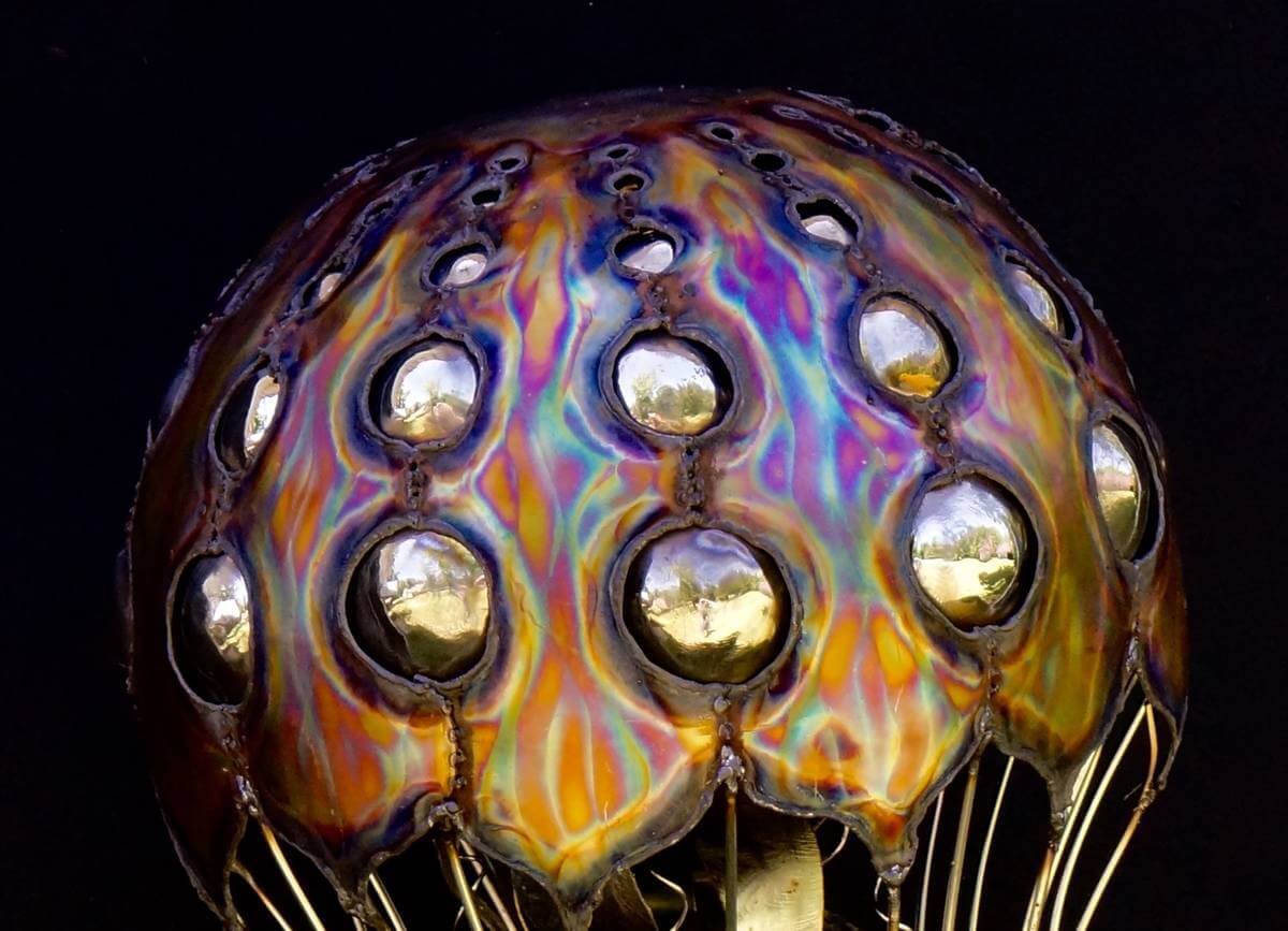 Metal Sculpture Jellyfish